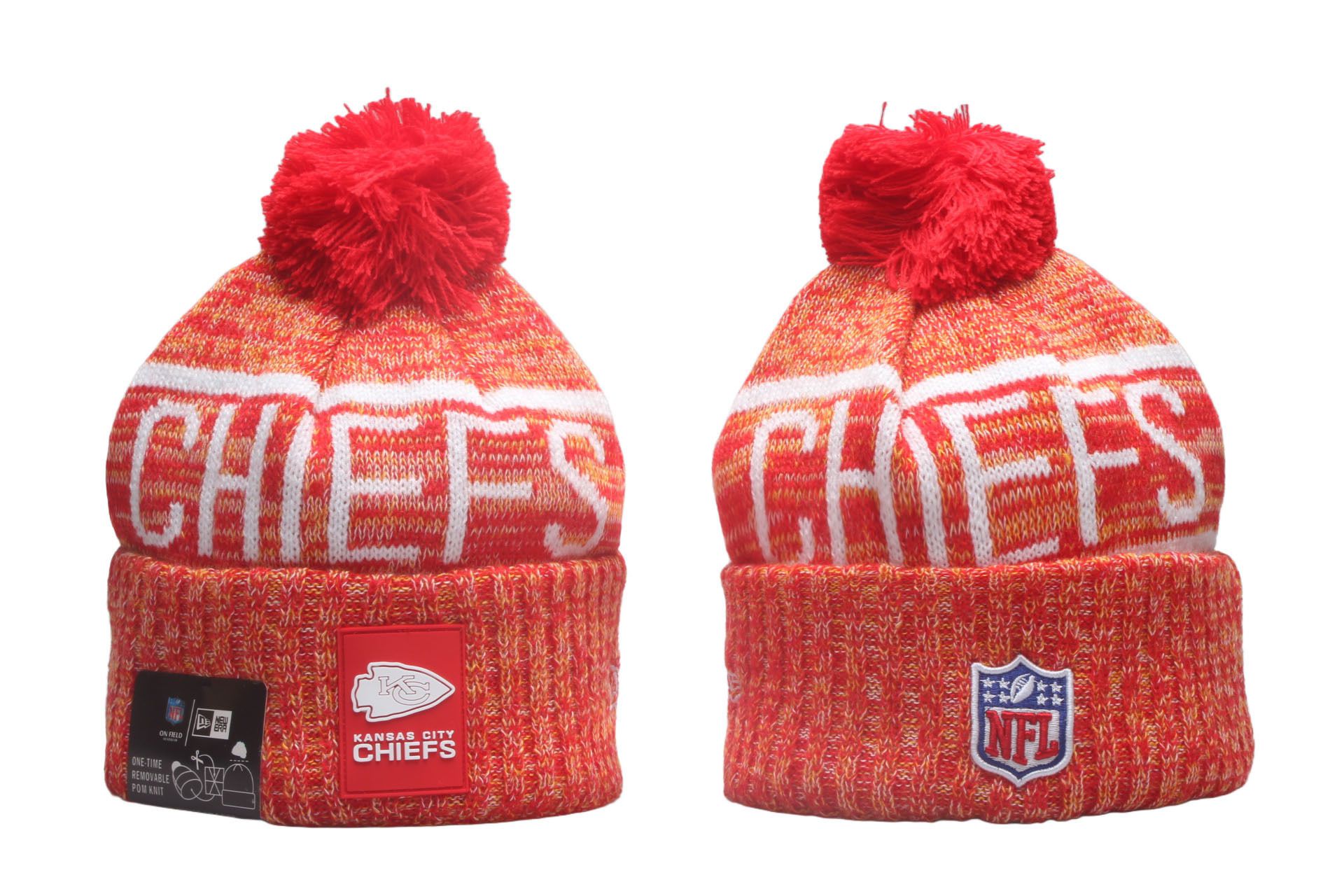 2026 NFL Kansas City Chiefs Hat beanie style 02->->Sports Caps